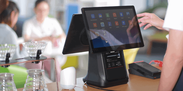 Touch Screen Cashier Machine