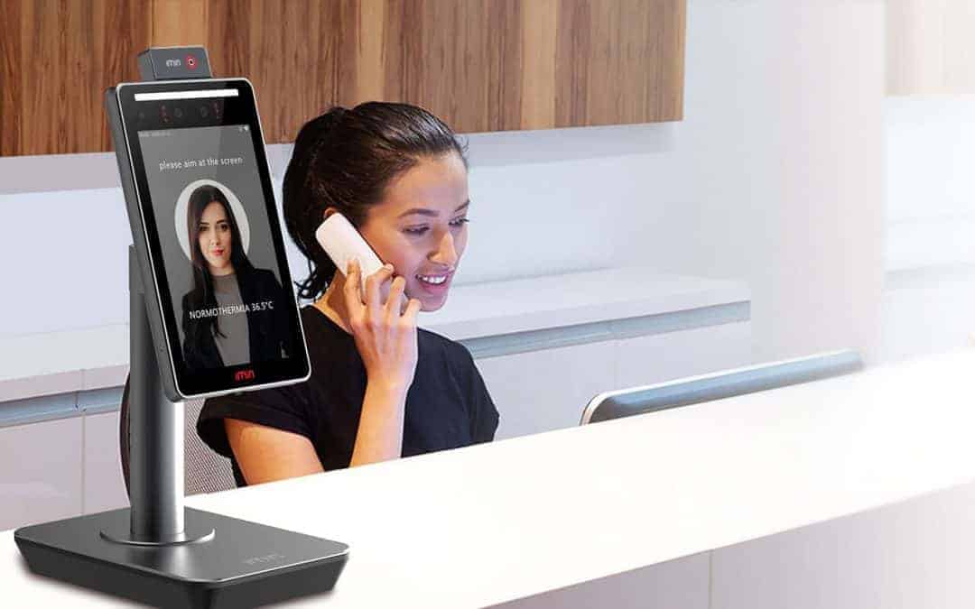 Infrared body temperature scanning